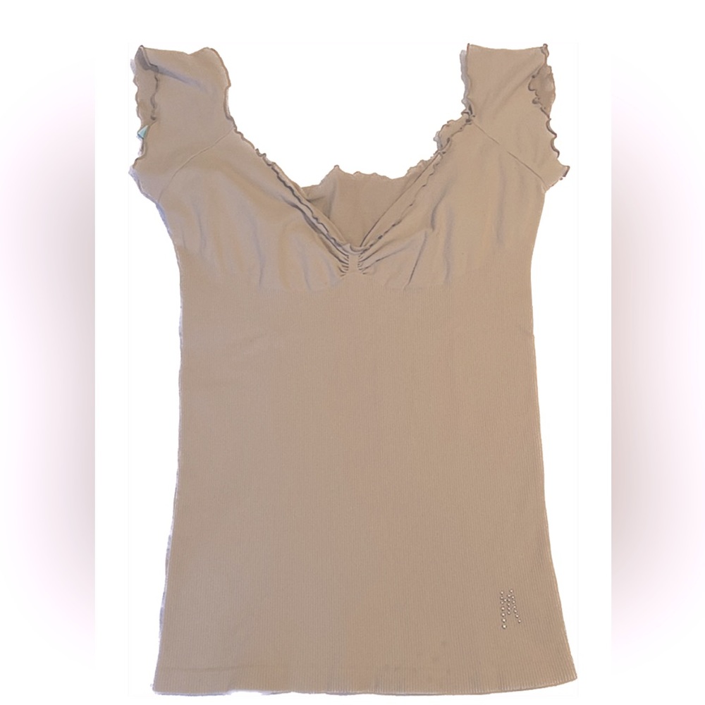 MARCIANO Beige Tank Top